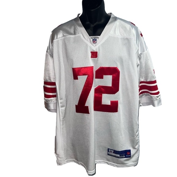 NFL jersey- Osi Umenyiora New York Giants White Throwback Jersey - Picture 1 of 9
